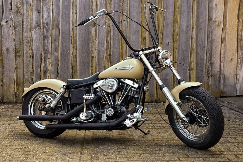 Army Old Style Chopper - Harley-Davidson Custom Bikes